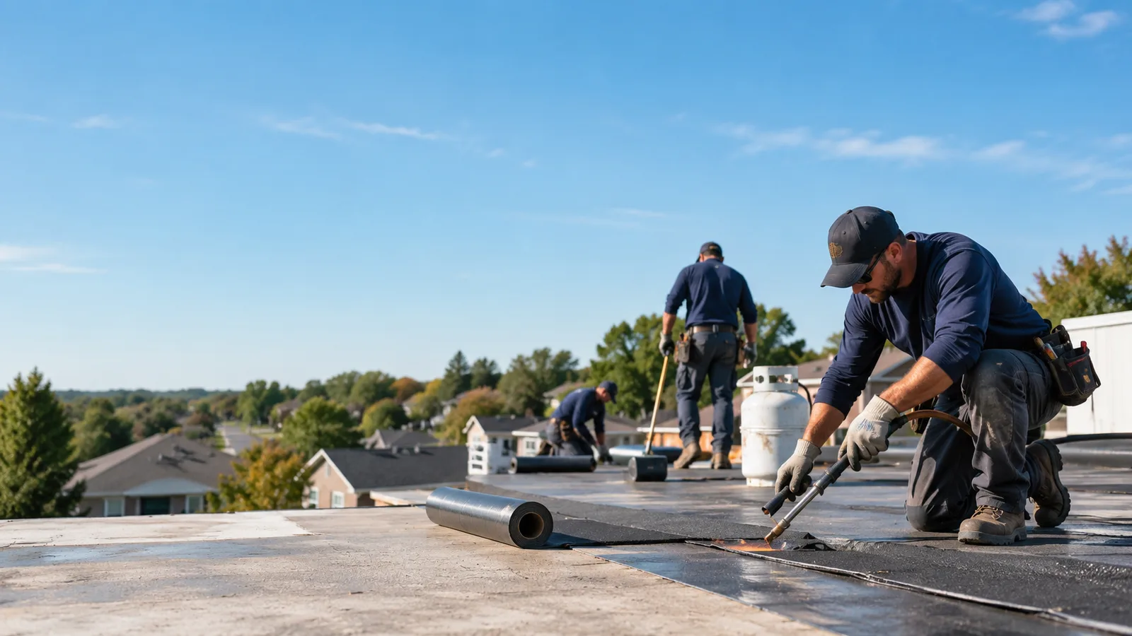 Flat Roof Leak Repair providers in Enloe, TX